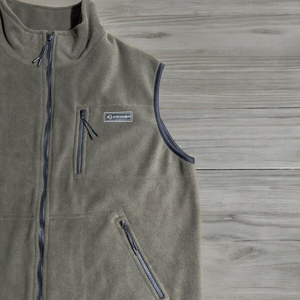 Chalecos Polar INFINISH Verde Musgo - Imagen 2