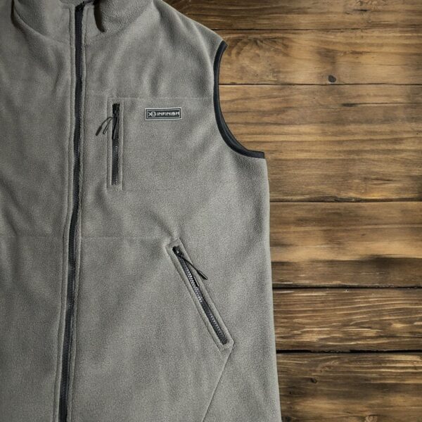 Chalecos Polar INFINISH Gris Claro - Imagen 2