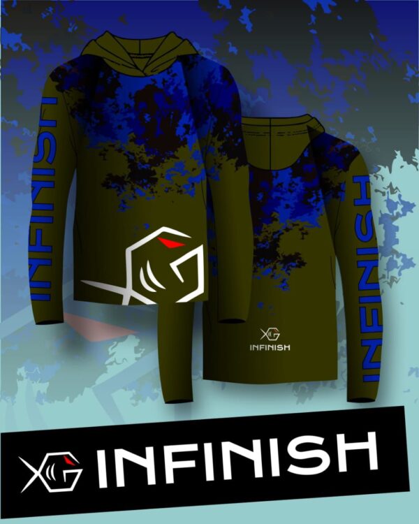 Remera Técnica Infinish Azúl