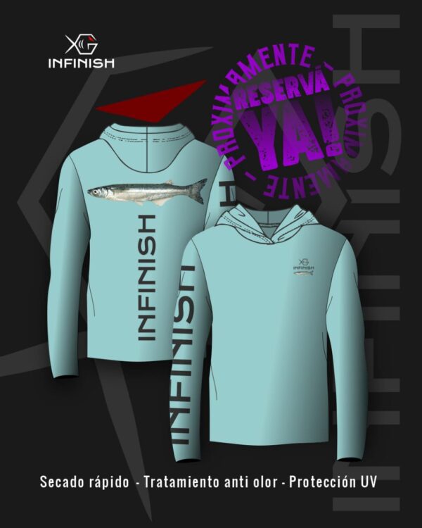 Remera Técnica Infinish Pejerey
