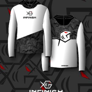 Remera Técnica Infinish Black and White