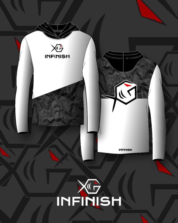 Remera Técnica Infinish Black and White