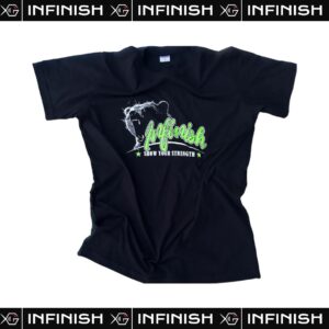 Remera de Algodón Infinish Negro