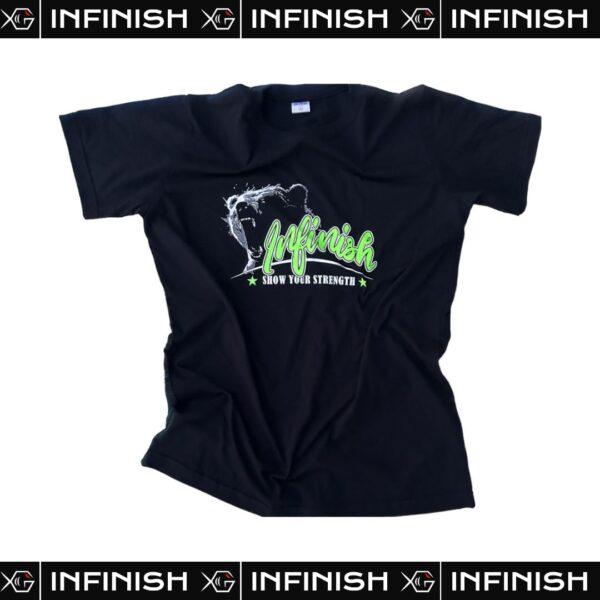 Remera de Algodón Infinish Negro