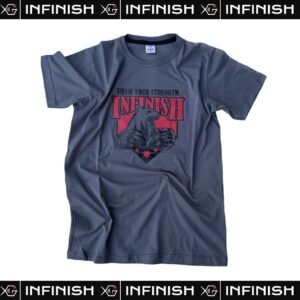 Remera de Algodón Infinish Gris